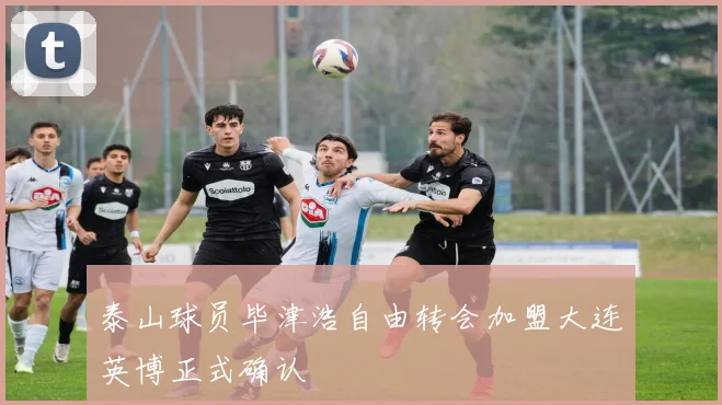 泰山球员毕津浩自由转会加盟大连英博正式确认